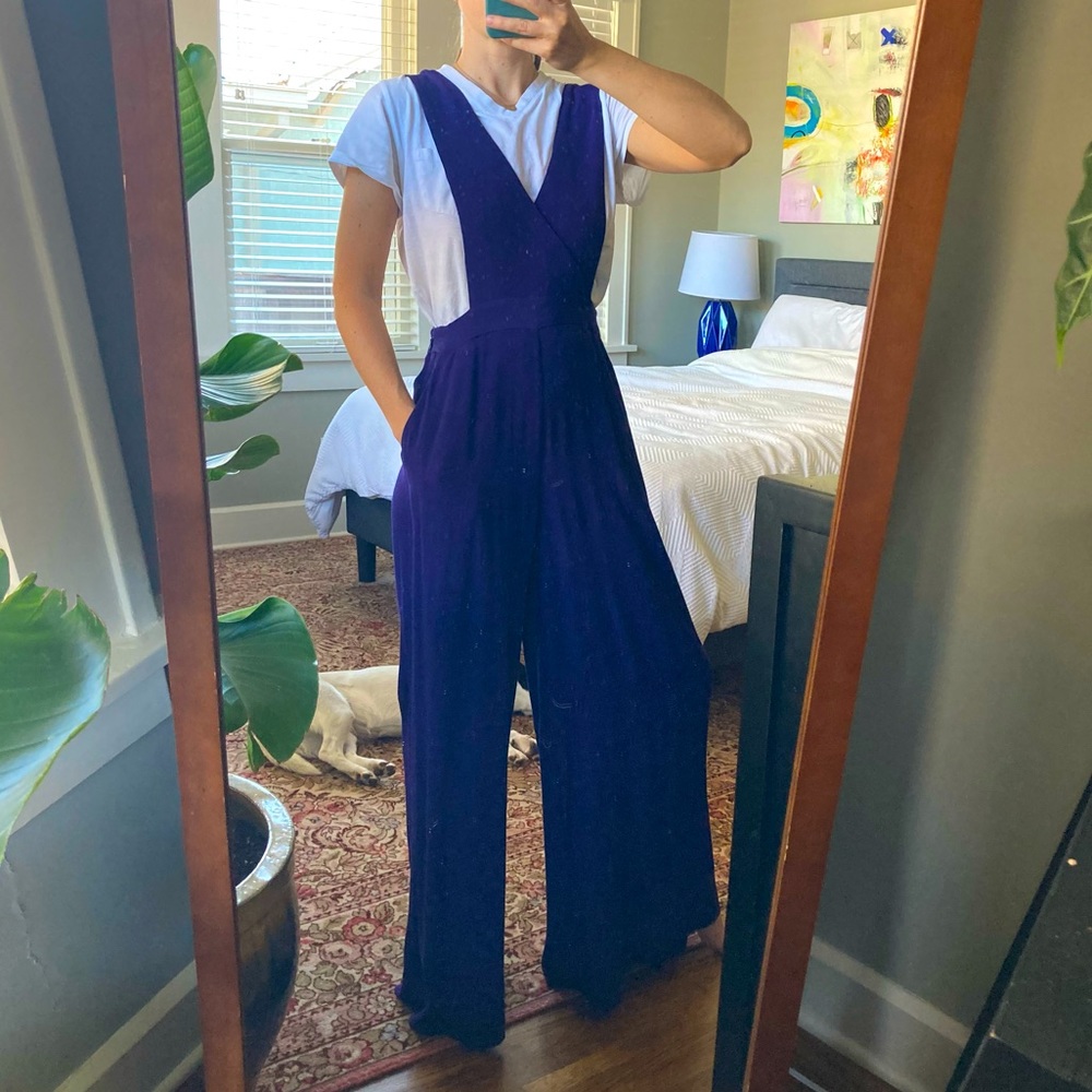 Anthropologie Maeve wide leg jumper